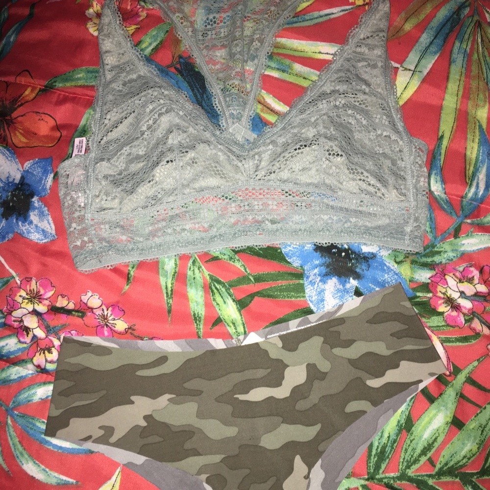 Large vs/PINK camo set